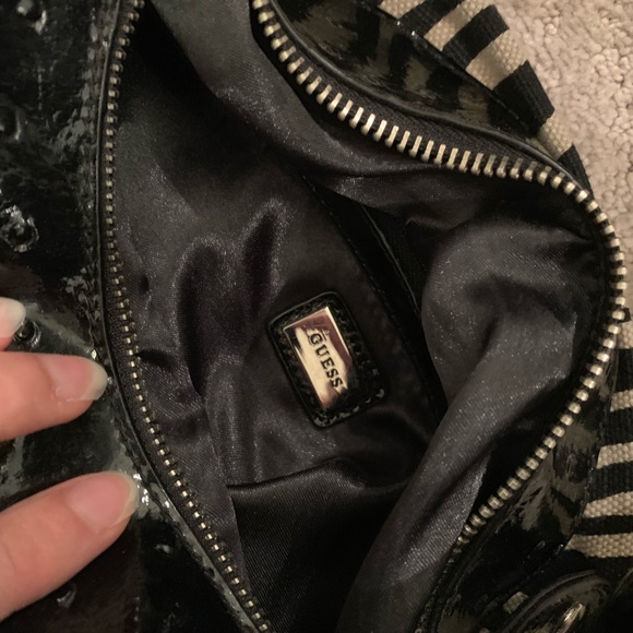Guess Bags Guess Zebra Print Hobo Bag Poshmark
